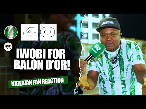 NIGERIA 4-0 MOZAMBIQUE ( Henry - NIGERIAN FAN REACTION ) AFCON 2025
