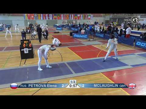 2020 xx T32 11 F F Individual Porec CRO ZC Juniors 5 MCLAUGHLIN GBR vs PETROVA RUS