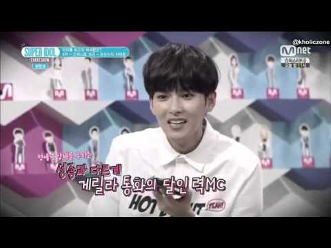 ENG SUB 140919 Super Idol Chart Show -“King of Conduct” No.6 – #INFINITE Sunggyu + Phone Call
