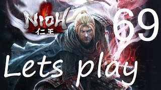 Nioh Gameplay Let's Play Part 69 - Falling Down To Burning Heads (PS4 Pro)