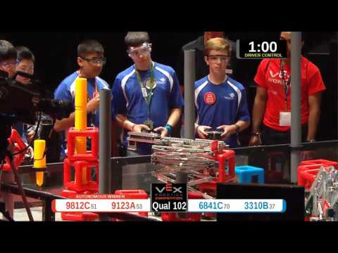 2015 VRC-MS Oppo Q102 -  (9812C 6841C) 74-Opportunity Div-VRC Middle School-VEX Worlds 2015