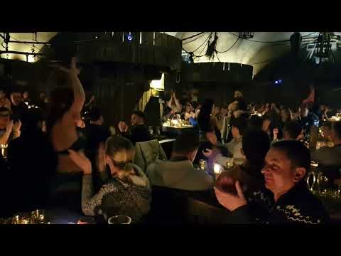 Live show in Medieval Tavern in Prague