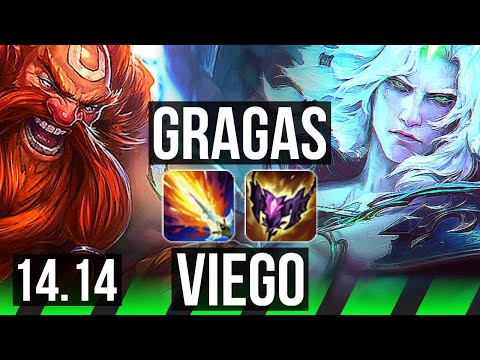 GRAGAS vs VIEGO (JGL) | 70% winrate, 11/2/14 | EUNE Master | 14.14