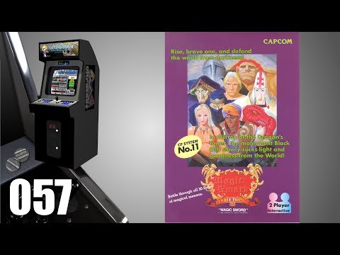 Magic Sword [057] Arcade Longplay/Walkthrough/Playthrough (FULL GAME)