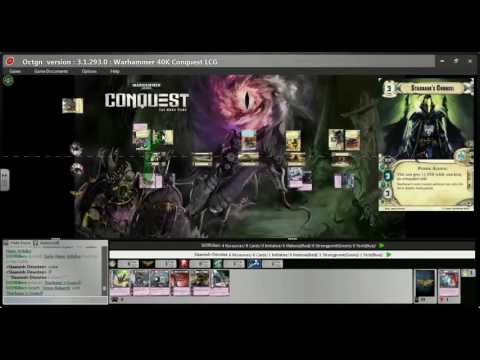 40k Conquest on OCTGN: Autumn Black Crusade, Week 2 - Urien vs Eldorath