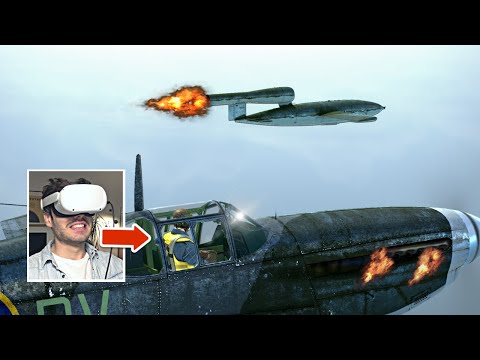 Kann ich in VR eine V1-Rakete umwerfen? – Il2 Sturmovik