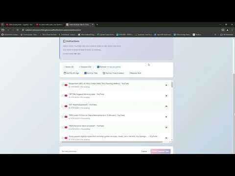 Item video thumbnail