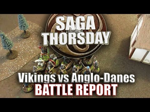 SAGA THORSDAY 80 - Battle Report - Vikings vs Anglo-Danes (2nd edition)