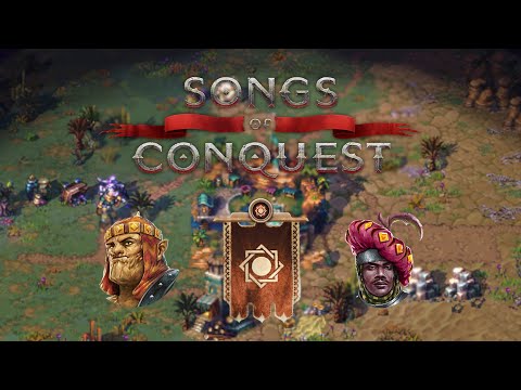[Songs of Conquest] 1v1 RMG Map Commentary Playthrough