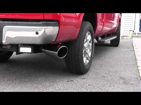2013 Ford 6.7 with 5 inch Flo-Pro Exhaust and H&S Tuner