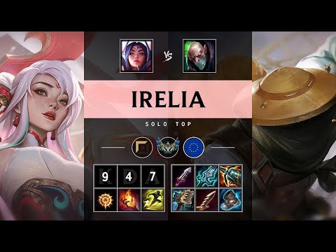 Irelia Top vs Singed - EUW Challenger Patch 25.17