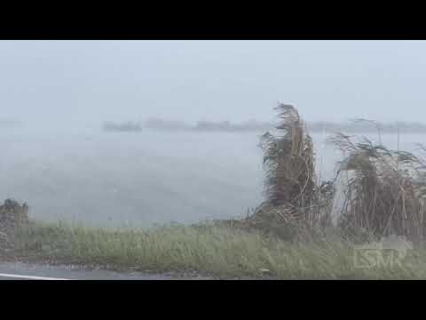 10-09-2020 Creole, LA - Hurricane Delta Storm Surge and Winds