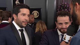Andres Torres talks "Despacito" on the Red Carpet | Red Carpet | 60th GRAMMYs