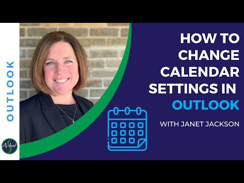 Outlook Tips & Tricks - How to Change Calendar Settings [A-ha! #139]