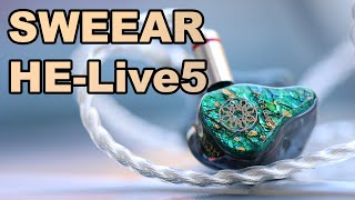 SweEar He Live 5 IEMs - Brilliantly Bright Earphones