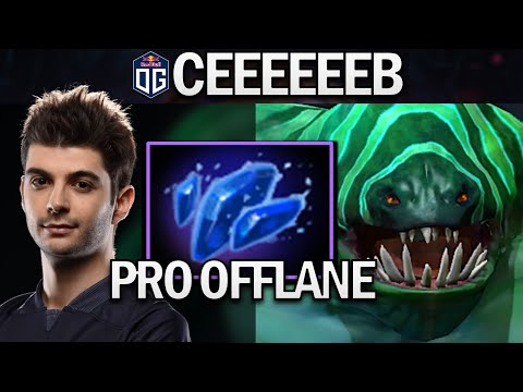 OG.CEB TIDEHUNTER - PRO OFFLANE - DOTA 2 7.28 GAMEPLAY