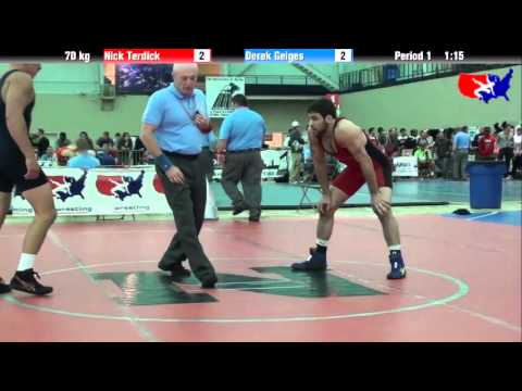 Nick Terdick vs. Derek Geiges at 2013 ASICS University Nationals - FS