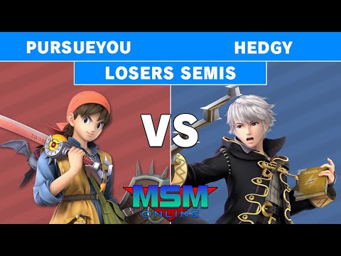 MSM Online 59 - Hedgy (Robin) Vs. PursueYou (Hero) - Losers Semis