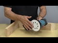 Makita DBO180Z Akumuliatorinis ekscentrinis šlifuoklis 18V, 125mm, Be akumuliatorių ir kroviklio!