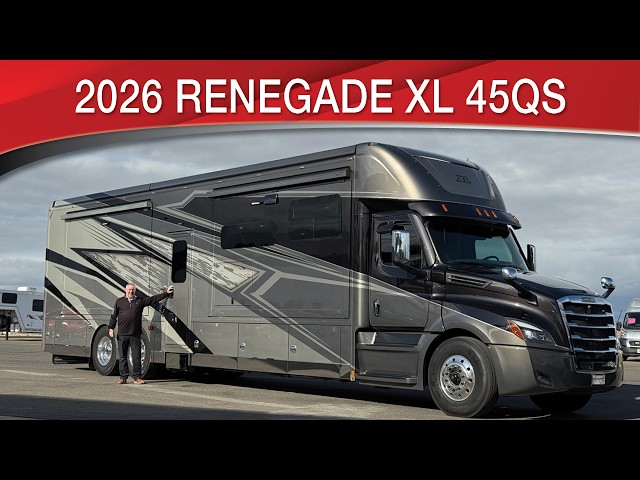 Preview image of 2026 Renegade XL 45QS Quad Slide Supper C youtube video