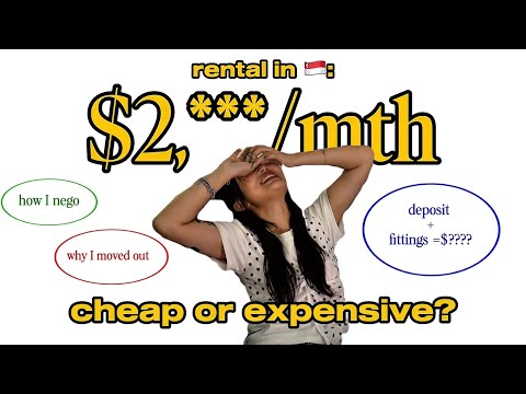 how much is it to rent in singapore  (cost breakdown)
