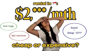 how much is it to rent in singapore  (cost breakdown)