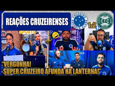 REAÇÕES CRUZEIRENSES - CRUZEIRO 1x2 CORITIBA - BRASILEIRÃO 2026 - VAMOS RIR DO CRUZEIRO!