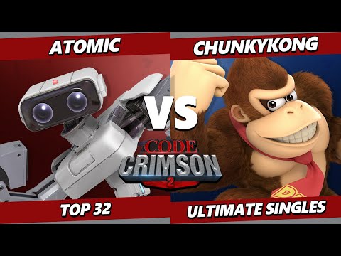 Code Crimson 2 - Atomic (ROB) Vs. ChunkyKong (Donkey Kong) Smash Ultimate - SSBU