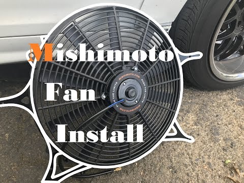 E46 Mishimoto Fan Install