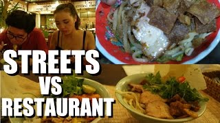 VIETNAM Street Food vs. Restaurant Food: MI QUANG NOODLES