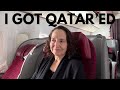 Surviving 15 Hours In Qatar S Worst Business Class DOH ORD 777 300ER