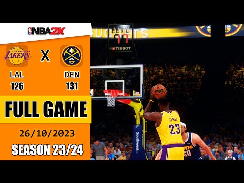 LAL x DEN | 26/10/2023 | MyLeague 23/24 Season