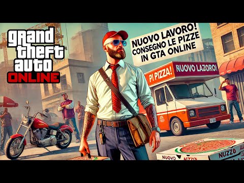 Nuovo Lavoro! Consegno le Pizze in GTA Online E72