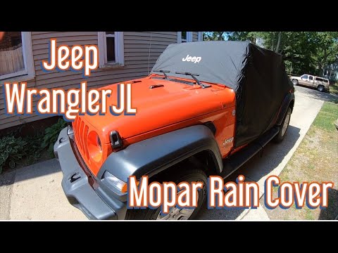 Mopar Jeep Wrangler JL Rain Cover
