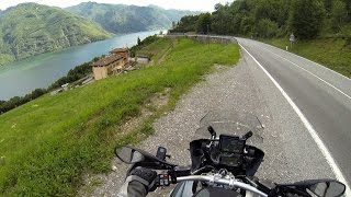 preview picture of video 'SP669 zum Lago d'idro --- Tour Gardasee - Dolomiten - Südtirol 2014'