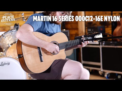 2020 Martin 000C12-16E Nylon - Natural | USA All Solid 000 Crossover Classical Guitar Cutaway Fishman Pickup | Case image 21