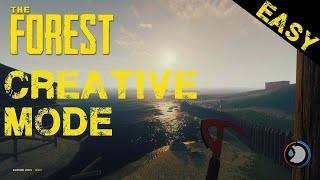 The forest how to get creative mode ps4 updated