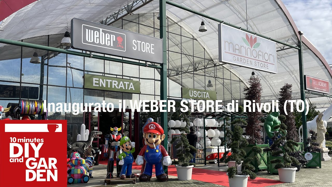 Marino Fiori e il nuovo Weber Store
