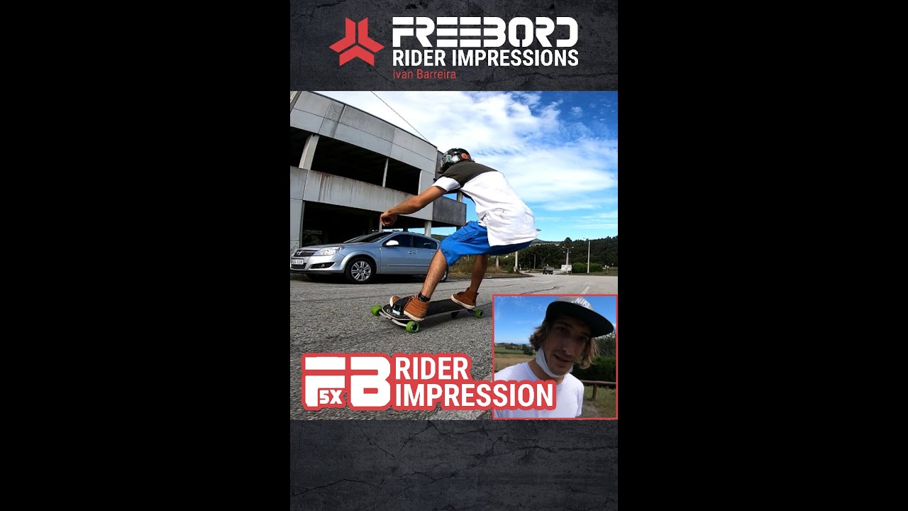 5X RIDER IMPRESSION - Ivan Barreira testing the Freebord 5X