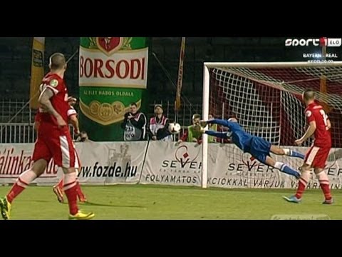 Bartha László gólja a DVTK - MVM-Paks mérkőzésen