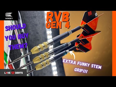 LoveDarts - RAYMOND VAN BARNEVELD - RVD GEN 4 - 23g - 95% Tungsten! THE EYE OF THE TIGER