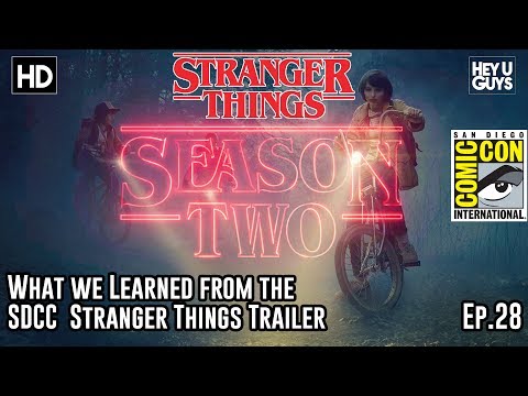 Stranger Things Season 2 Comic Con Trailer Breakdown - What We Learned | Easter Eggs | Insights
