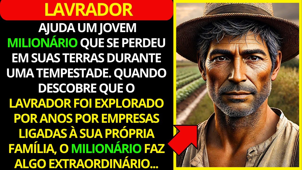 Milionário Se Perde em Tempestade e é Salvo por Lavrador – O Que Ele Descobre é INACREDITÁVEL!