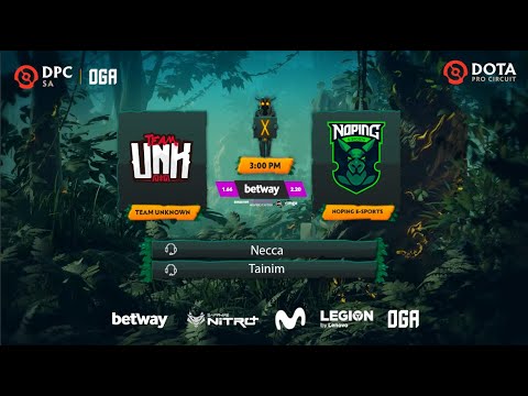 TEAM UNKNOWN VS NOPING E-SPORTS - HIGHLIGHTS - OGA DPC SA Regional League Season 1
