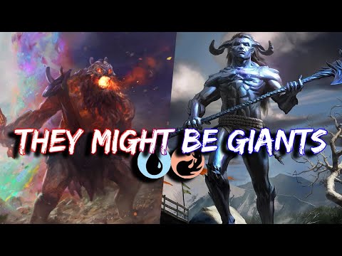 They Might Be Giants - Izzet Giant Aggro Control in Historic - Mtg Arena Deck Tech and Game Play