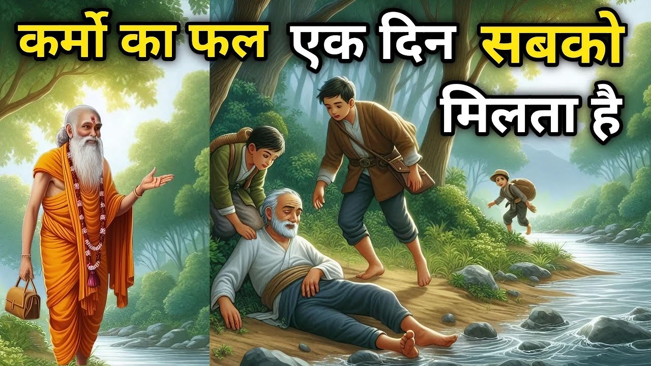 कर्मो का फल एक दिन जरूर मिलता है - Budhhist Story On LAW OF KARMA| Gautam Budhha Story