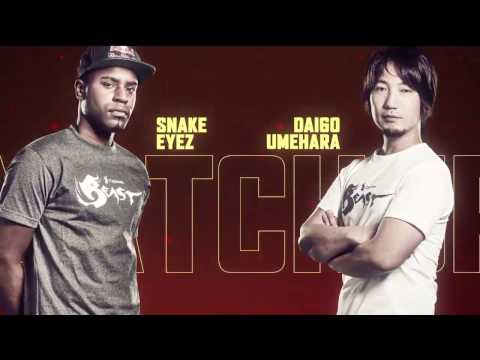 SFV ELEAGUE SNAKE EYES AKUMA DAIGO GUILE 2017