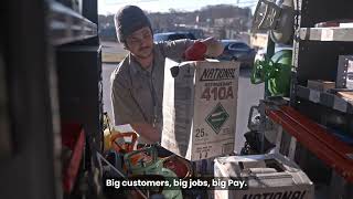 Nextech HVAC-R Technician.  Big jobs, big pay.