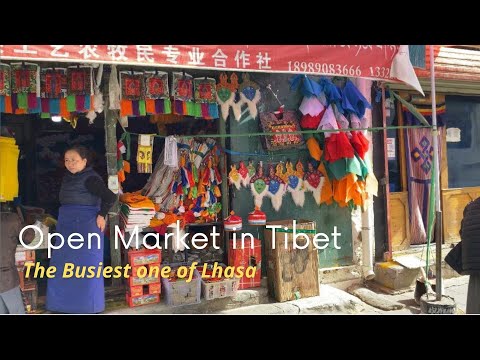 Open Market in Tibet