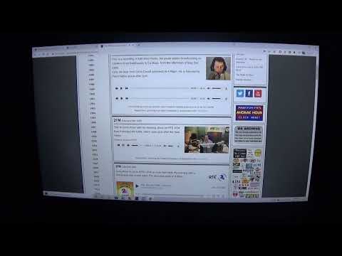 RTE 2fm News At 10AM 8/2/1989